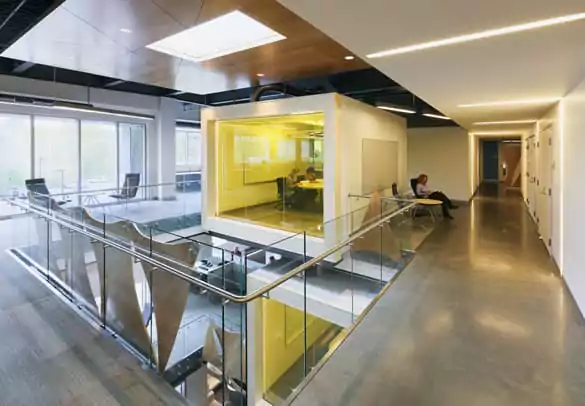 interior office spaces at 1560 Trapelo Road