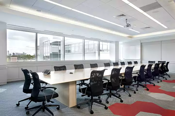 Conference room at 784 Memorial Drive